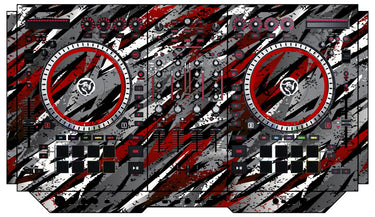 Numark NS 7 II Skin Sparkasm Red